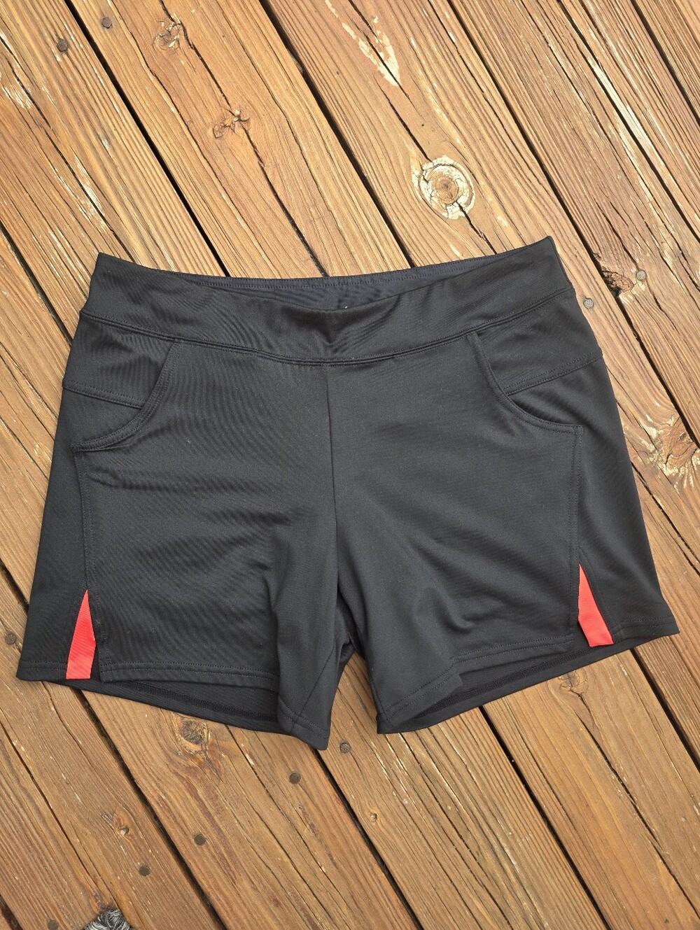 NWT Soma Control Black Shorts with Accent M